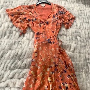 Haute Hippie Tribe 'Luna' Wrap Maxi Dress